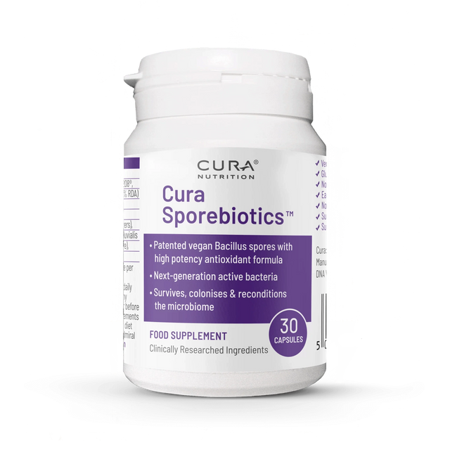 Cura Sporebiotics - 30 Capsules - Cura Nutrition - welzo