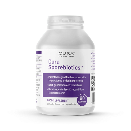 Cura Sporebiotics - 90 Capsules - Cura Nutrition - welzo