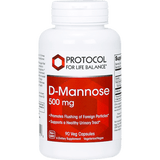 D-Mannose 500mg 90 vegcaps - Protocol For Life Balance - welzo