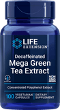 Decaffeinated Mega Green Tea Extract - 100 caps - Life Extension - welzo