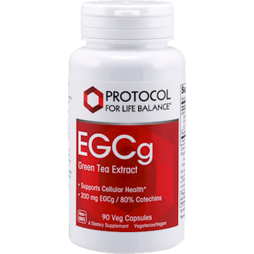 EGCg Green Tea Extract 90 vegcaps - Protocol For Life Balance - welzo