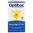 Every Day EXTRA Vegan Probiotic, 90 capsules - OptiBac - welzo