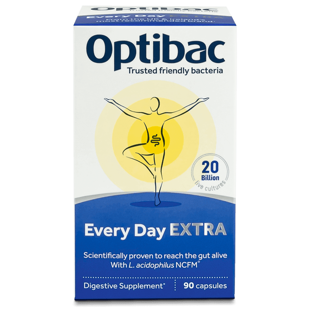 Every Day EXTRA Vegan Probiotic, 90 capsules - OptiBac - welzo