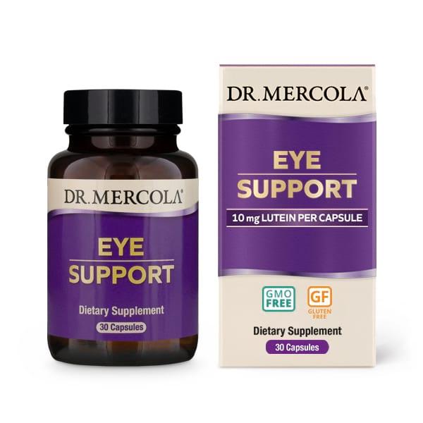 Eye Support with Lutein - 30 Capsules - Dr Mercola - welzo