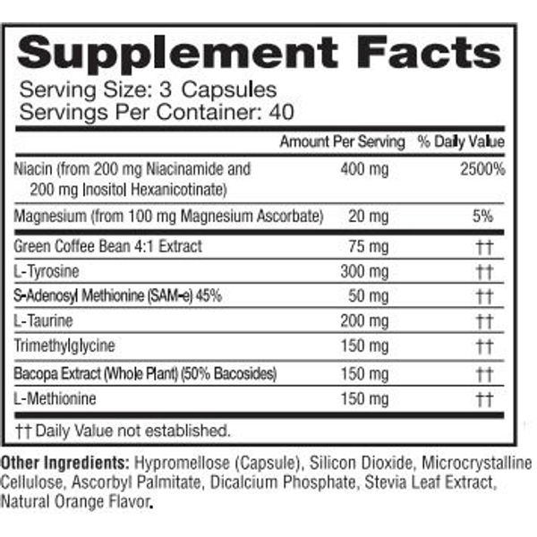 Neuro Biologix Full Focus - 120 caps