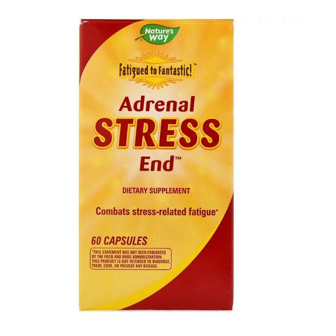 Fatigued to Fantastic - Adrenal Stress End - 60 Capsules - Enzymatic Therapy / Nature's Way - welzo