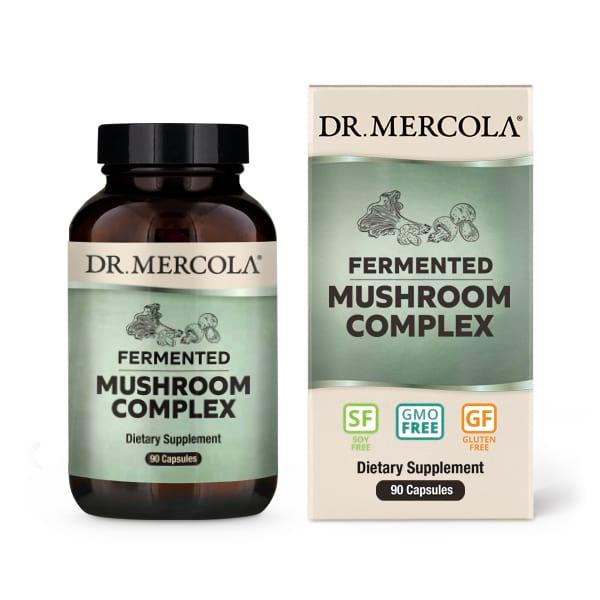 Fermented Mushroom Complex, 90 Capsules - Mercola - welzo