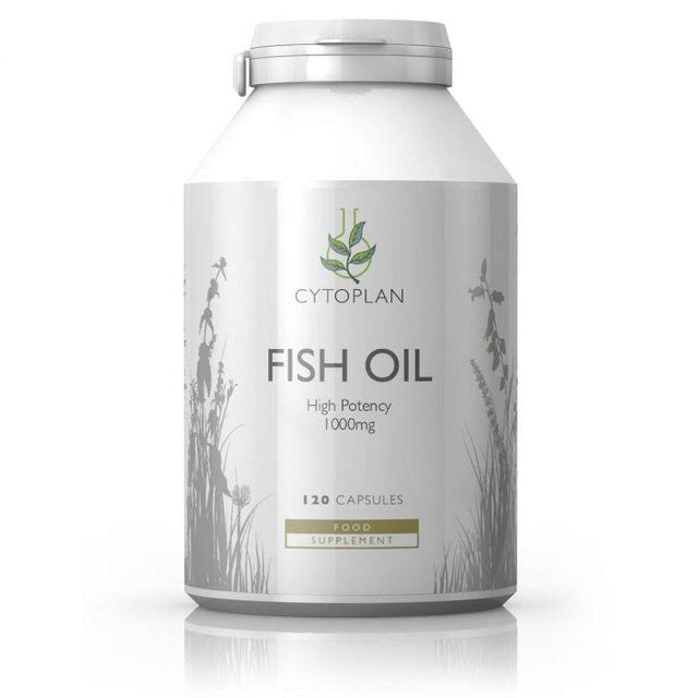 Fish Oil 1000mg 120's - Cytoplan - welzo