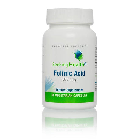 Folinic Acid, 60 Capsules - Seeking Health - welzo