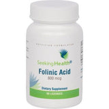 Folinic Acid - 800 mcg - 60 Lozenges - Seeking Health - welzo