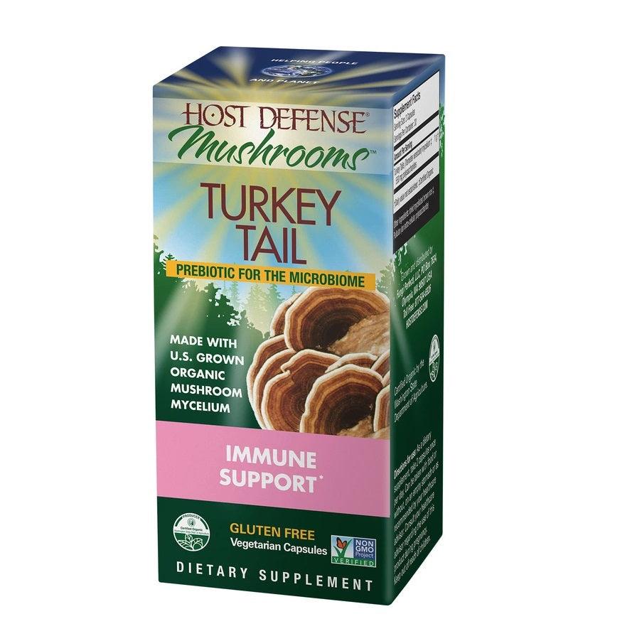 Fungi Perfecti, Turkey Tail, 120 Capsules â€“ Host Defense - welzo