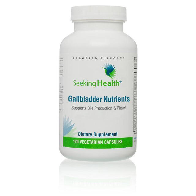 Gallbladder Nutrients (120 capsules) - Seeking Health - welzo