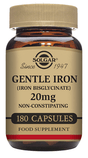 Gentle Iron Bisglycinate, 20 mg, 180 Capsules - Solgar - welzo