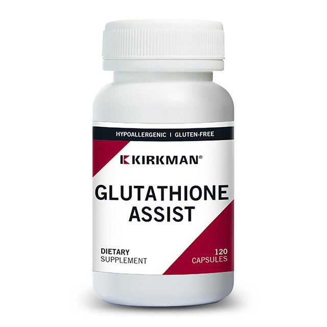 Glutathione Assist Hypoallergenic, 120 Capsules - Kirkman Laboratories - welzo