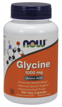 Glycine - 1000mg (100 caps) - Now Foods - welzo