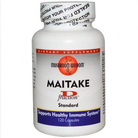 Grifron Maitake, Mushroom Wisdom, Maitake D Fraction, Standard, 120 Capsules - welzo