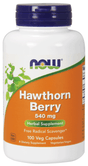 Hawthorn Berry, 540 mg, 100 Capsules - Now Foods - welzo