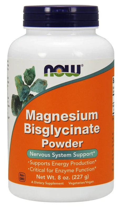 NOW Foods Magnesium Bisglycinate Powder - 227 grams