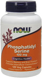 NOW Foods Phosphatidyl Serine, 100mg - 120 vcaps