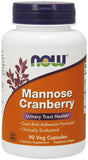 NOW Foods Mannose Cranberry - 90 vcaps