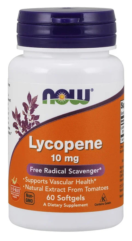 NOW Foods Lycopene, 10mg - 60 softgels