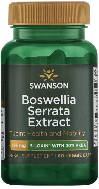 Swanson Boswellia Serrata Extract, 125mg - 60 vcaps