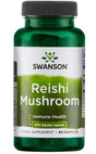 Swanson Reishi Mushroom, 600mg - 60 caps