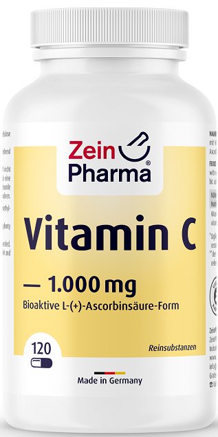 Zein Pharma Vitamin C, 1000mg - 120 caps