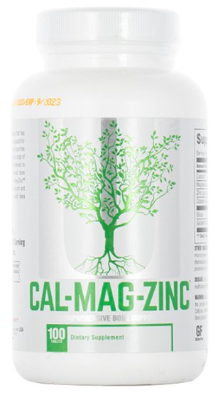 Universal Nutrition Cal Mag Zinc - 100 tablets
