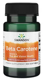 Swanson Beta-Carotene (Vitamin A), 10 000 IU - 100 softgels