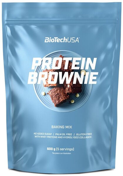 BioTechUSA Protein Brownie - 600 grams