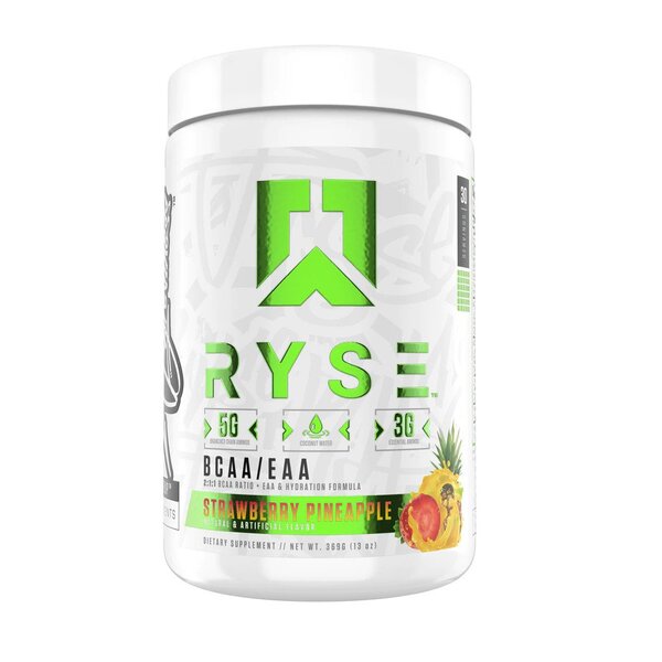 RYSE BCAA + EAA, Strawberry Pineapple - 369 grams