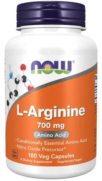 NOW Foods L-Arginine, 700mg - 180 vcaps