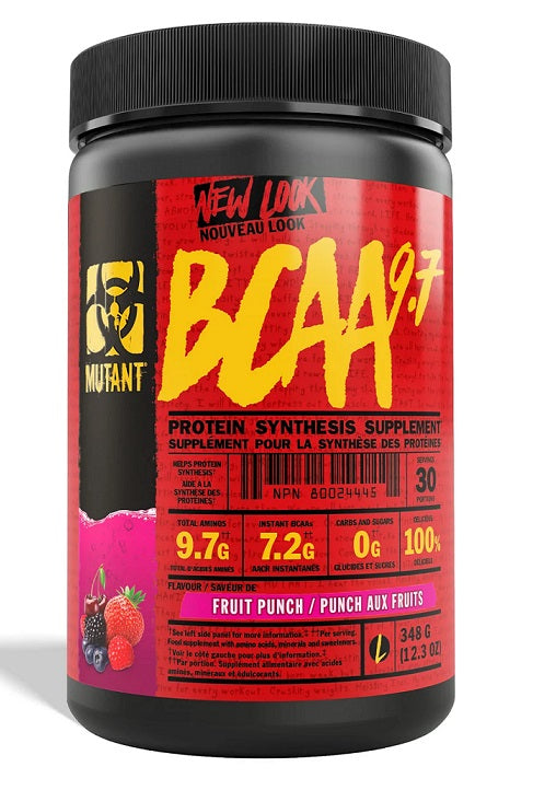 Mutant Mutant BCAA 9.7, Fruit Punch - 348 grams
