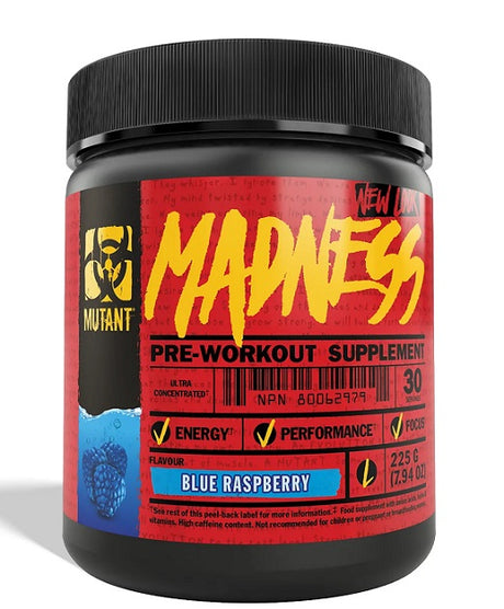 Mutant Mutant Madness, Blue Raspberry - 225 grams