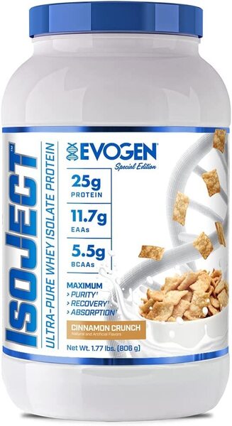 Evogen IsoJect, Cinnamon Crunch - 806 grams
