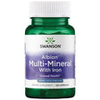 Swanson Albion Multi-Mineral with Iron - 120 caps