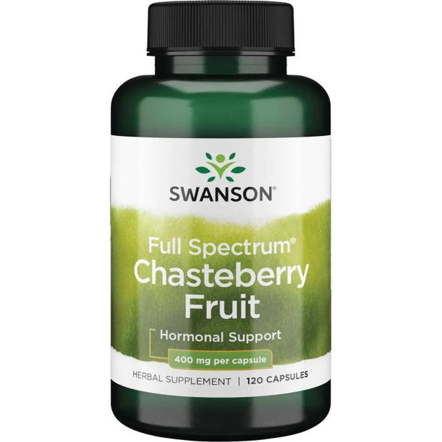 Swanson Full Spectrum Chasteberry Fruit, 400mg - 120 caps