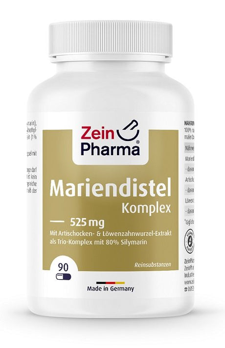 Zein Pharma Milk Thistle Complex, 525mg - 90 caps