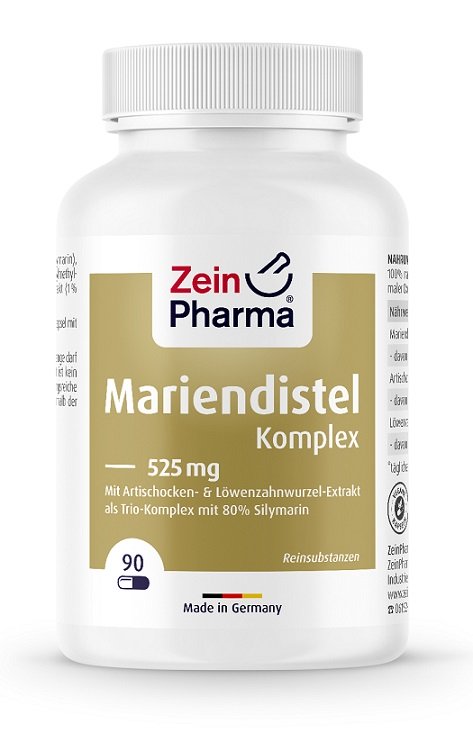 Zein Pharma Milk Thistle Complex, 525mg - 90 caps
