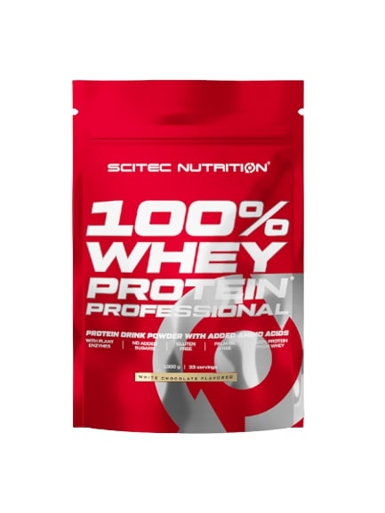 SciTec 100% Whey Protein Professional, White Chocolate (EAN 5999100029378) - 1000 grams