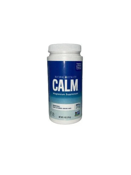 Natural Vitality Calm Magnesium Powder, Unflavoured - 113 grams