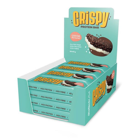 BioTechUSA Crispy Protein Bar, Cocoa - 16 x 40g