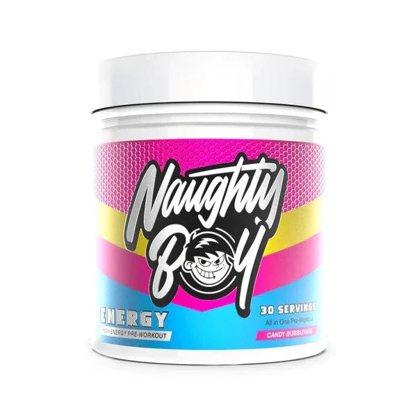 Naughty Boy Energy, Candy Bubblegum - 390 grams
