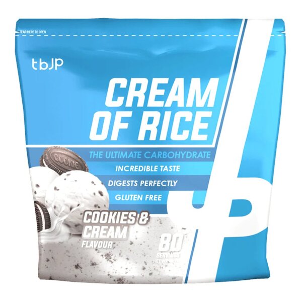 Trained by JP Cream of Rice, Cookies & Cream - 2000 grams