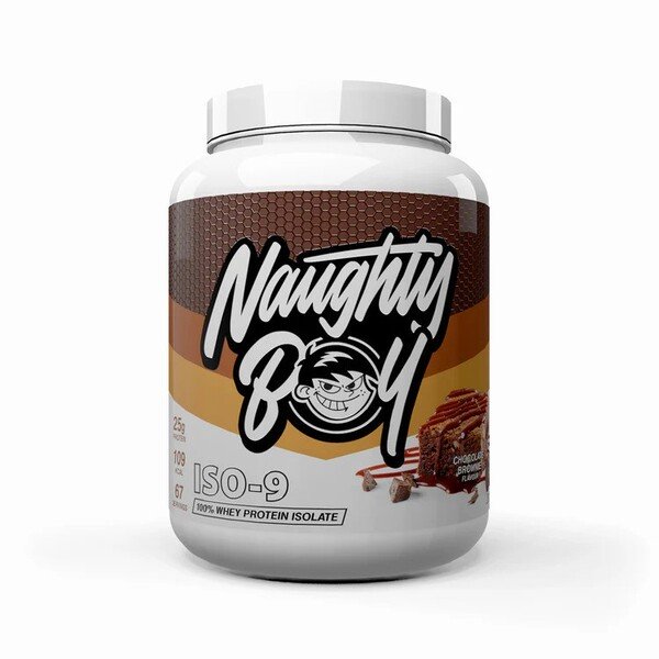 Naughty Boy Iso-9, Chocolate Brownie - 2010 grams