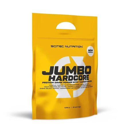 SciTec Jumbo Hardcore, Banana Yoghurt - 5355 grams