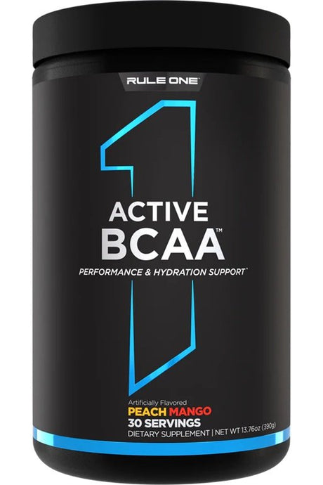 Rule One Active BCAA, Peach Mango - 390 grams