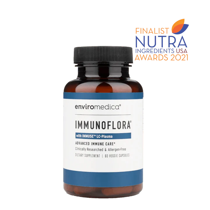 Immunoflora with LC-Plasma - 60 Veg Capsules - Enviromedica - welzo