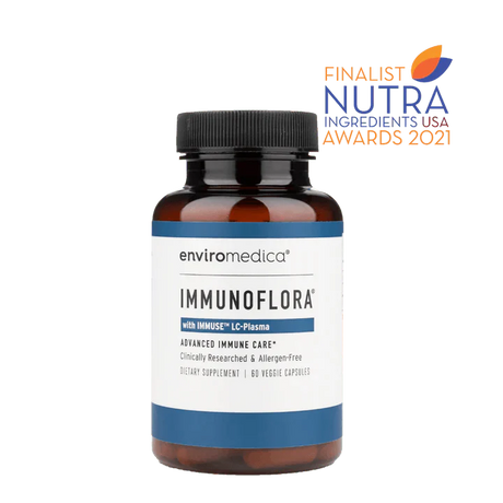 Immunoflora with LC-Plasma - 60 Veg Capsules - Enviromedica - welzo